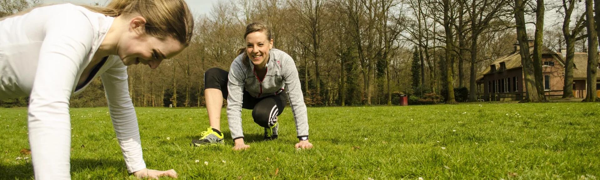 personal training in het park met stephanie